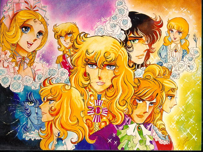 Versailles No Bara In Laurence Zrinzos Coloring Comics Water Color Comic Art Gallery Room 2347